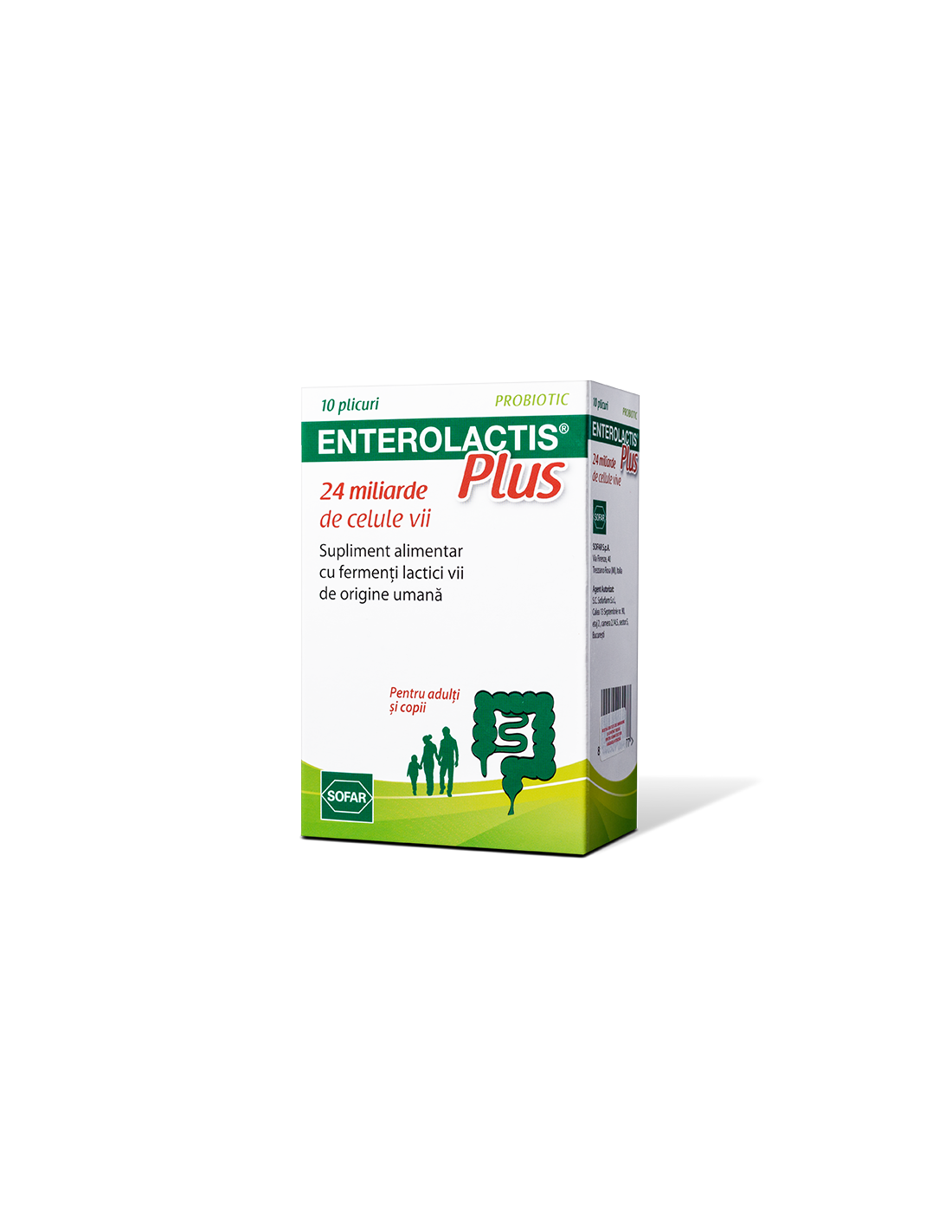 Enterolactis PLUS x 10 plicuri