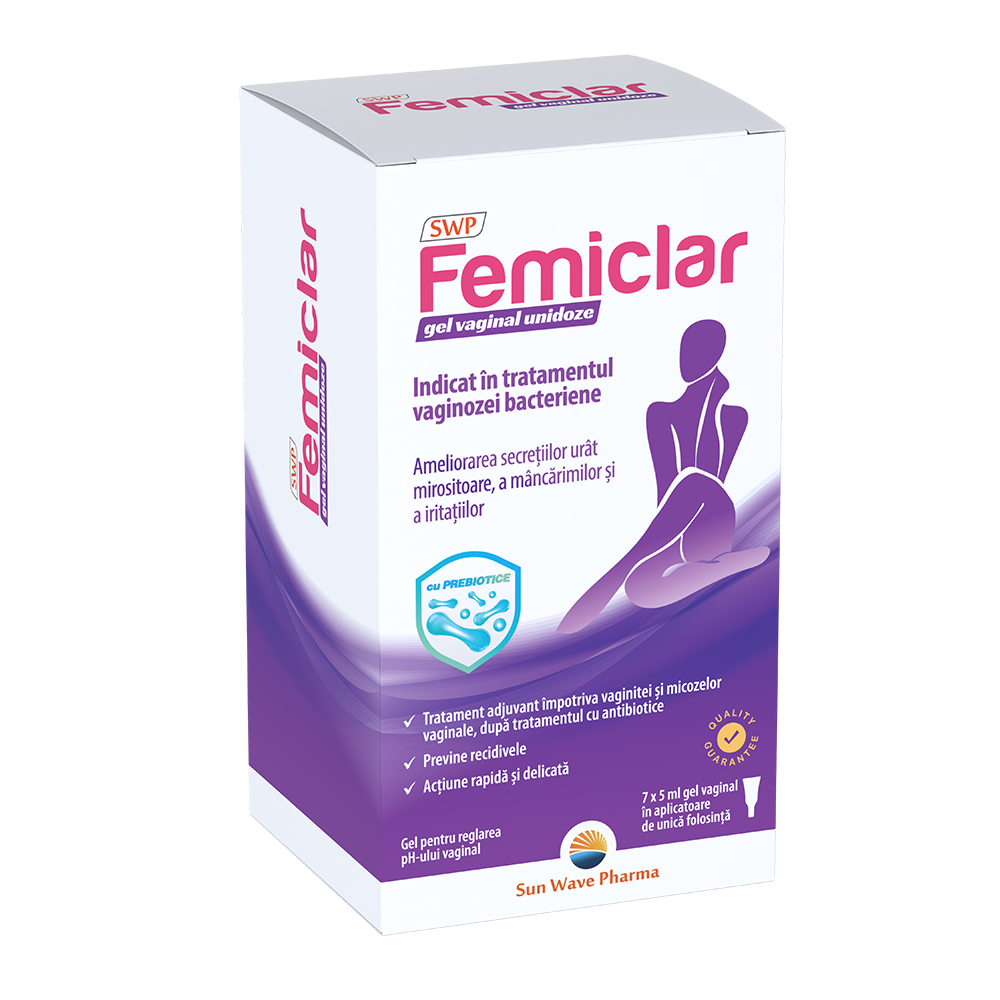 Femiclar gel vaginal 5ml x 7unidoze