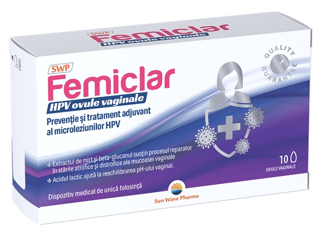 Femiclar HPV x 10 ovule