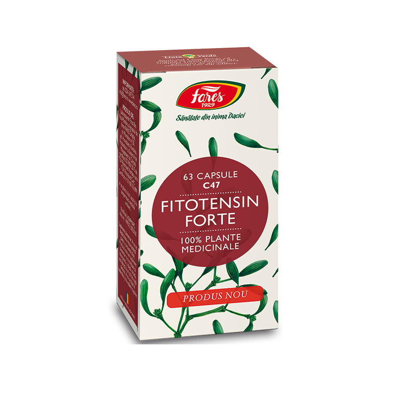 Fitotensin forte x 63 capsule (Fares)