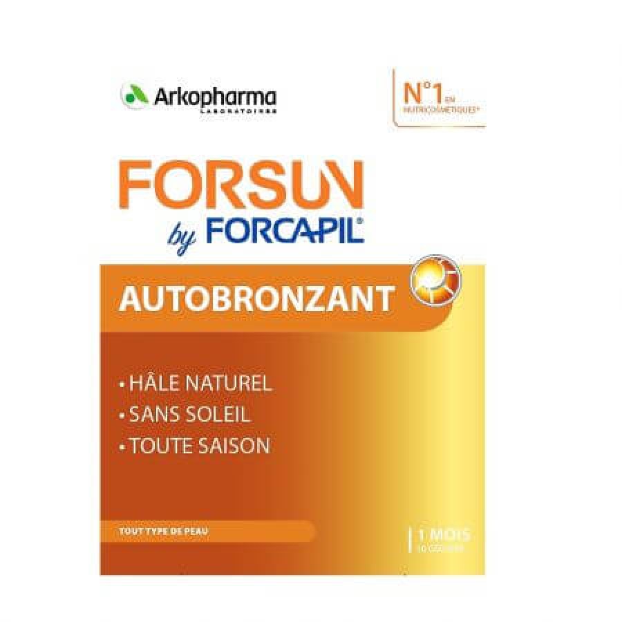 Forcapil Forsun autobronzant x 30 capsule
