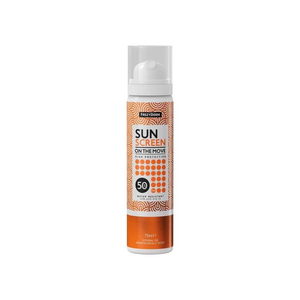 Frezyderm Sunscreen On the move mist SPF50 x 75ml