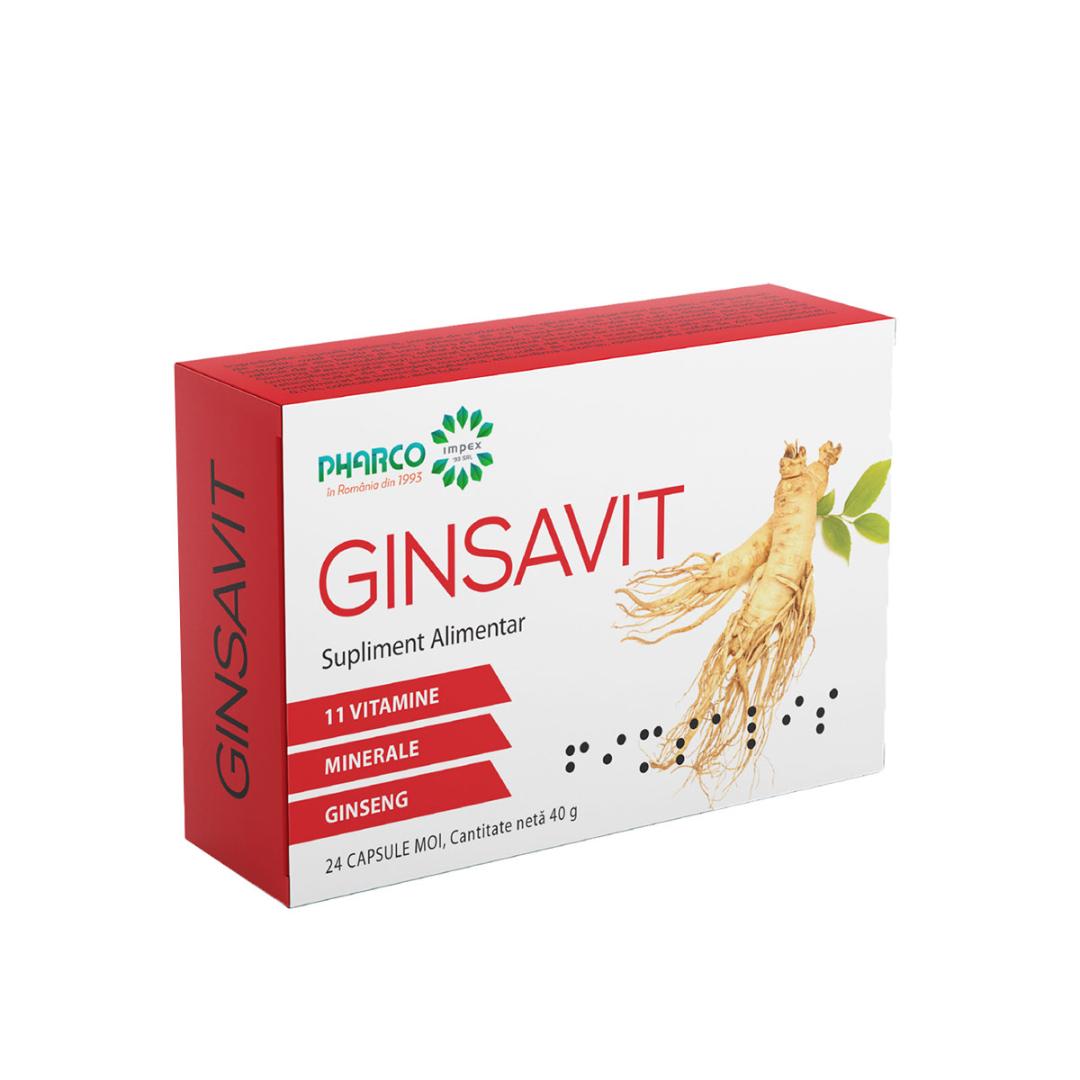 Ginsavit x 24 capsule