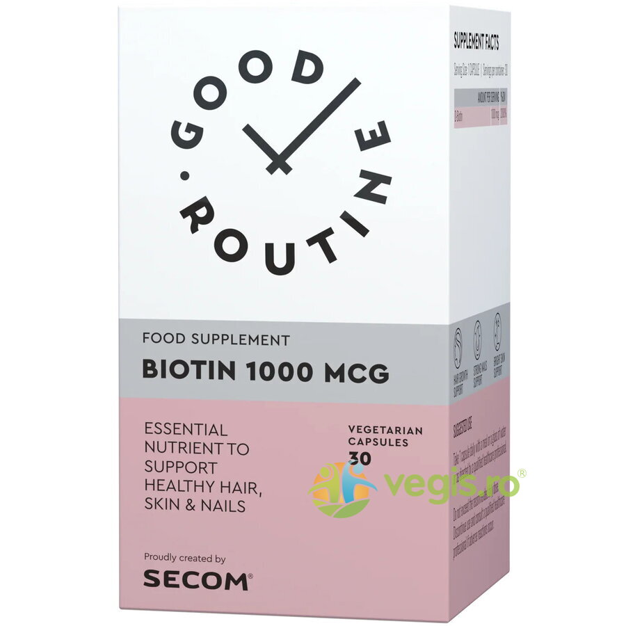 SECOM Biotin x 30 capsule (Good Routine)