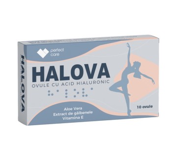 Halova ovule vaginale x 10 comprimate