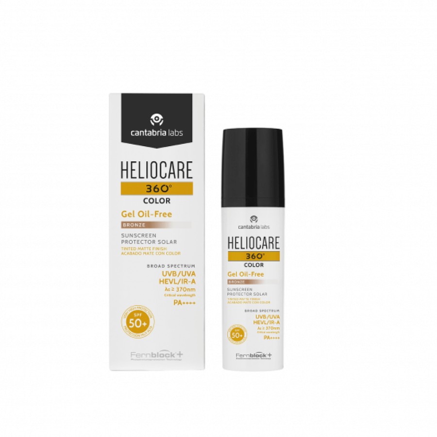 Heliocare Gel oil-free cu pigment de culoare SPF50 Bronze x 50ml