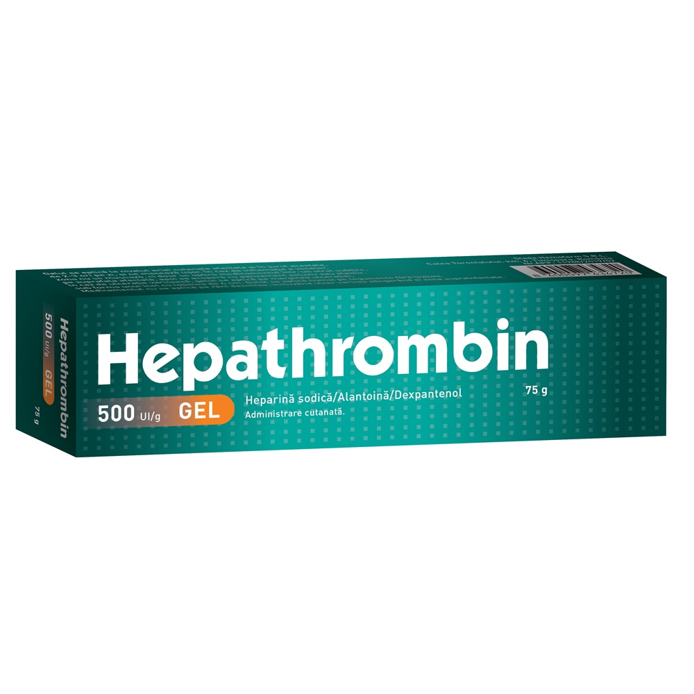 Hepathrombin 500UI gel x 75g