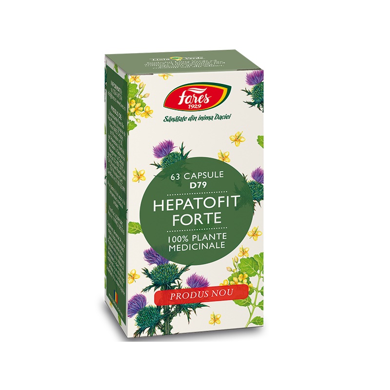 Hepatofit forte x 63 capsule (Fares)