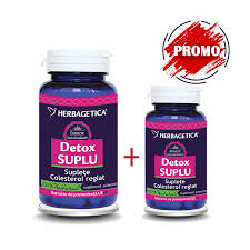 HERBAGETICA Detox suplu x 60cps + 10cps cadou
