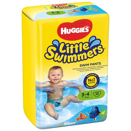 HUGGIES Little swim inot 7-15kg) x 12 bucati