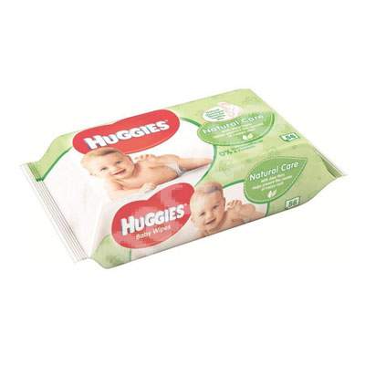 HUGGIES Servetele umede cu aloe x 56 bucati