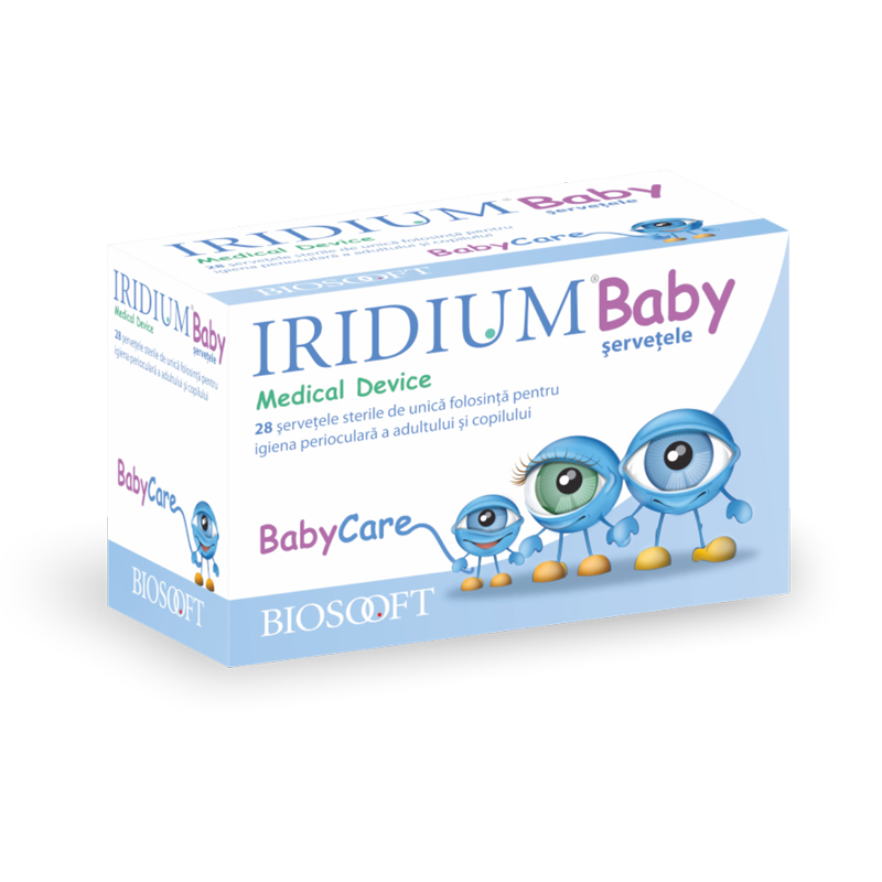 Iridium Baby servetele sterile x 28 bucati