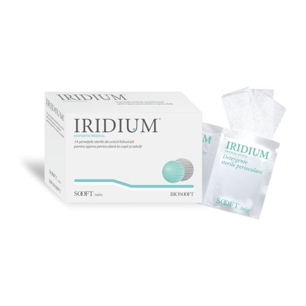 Iridium servetele oculare x 20 bucati