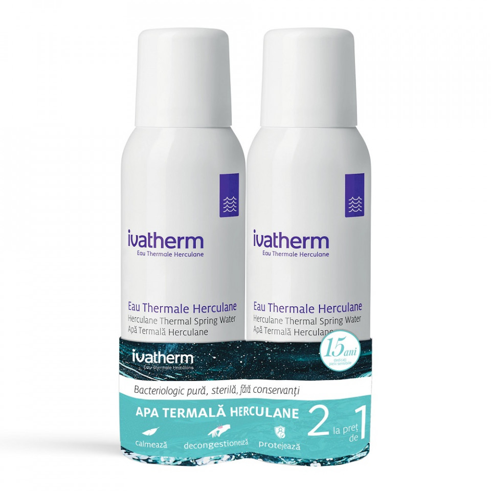 IVATHERM Apa termala Herculane x 200ml 1+1 cadou