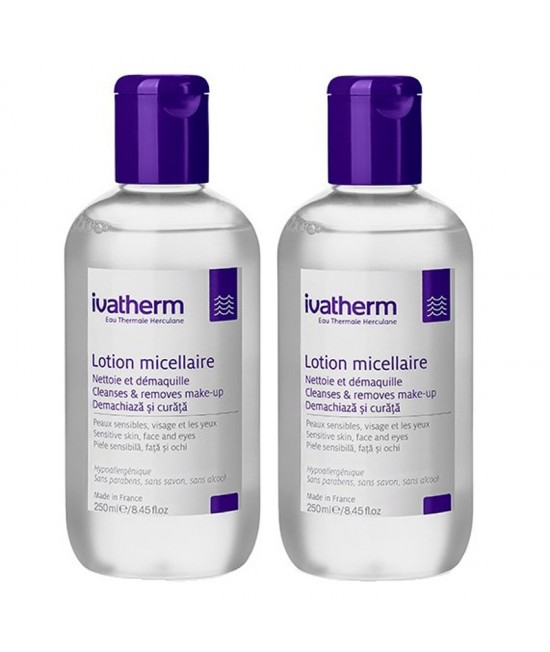 IVATHERM Lotiune micelara x 250ml 1+1 cadou