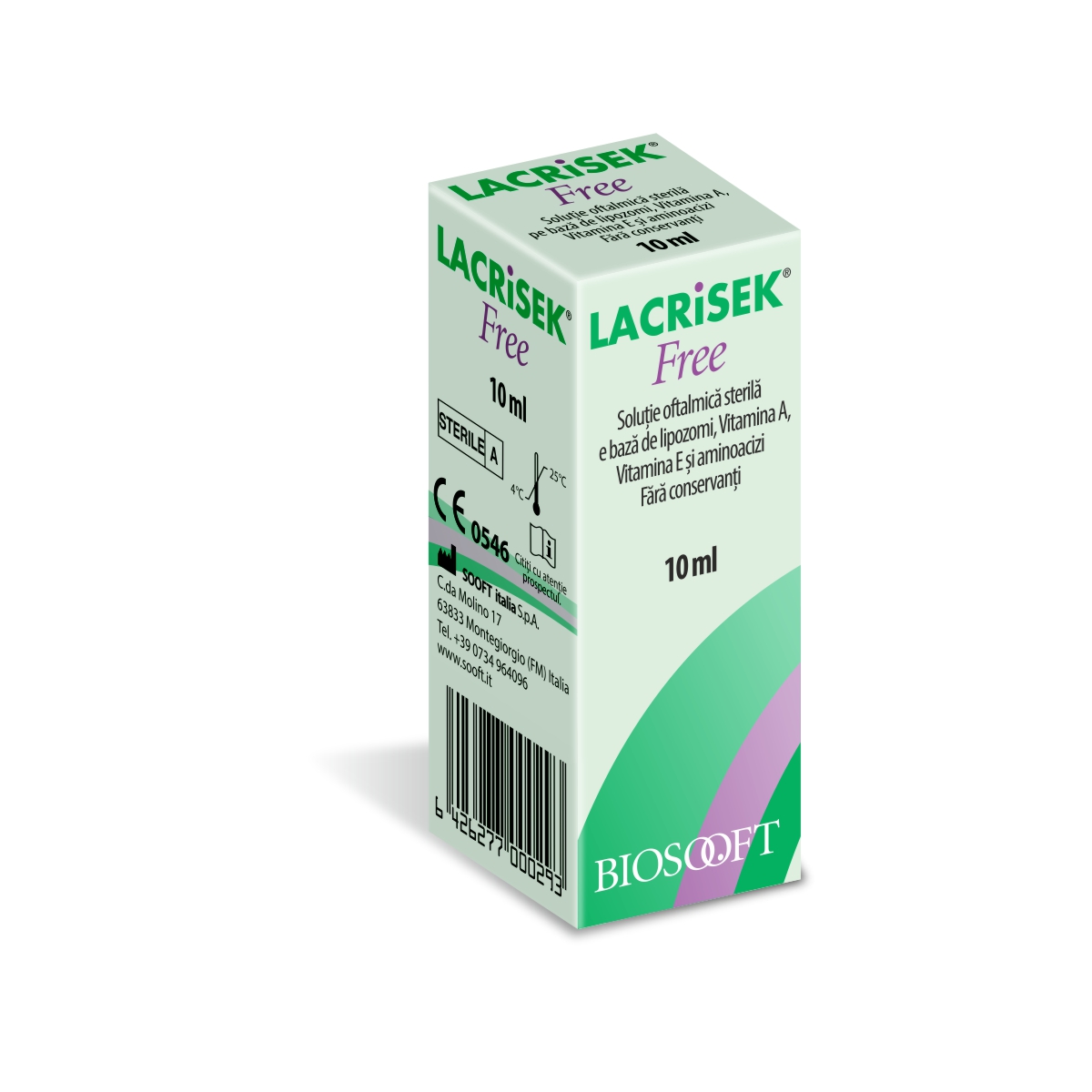 Lacrisek Free solutie oftalmica x 10ml