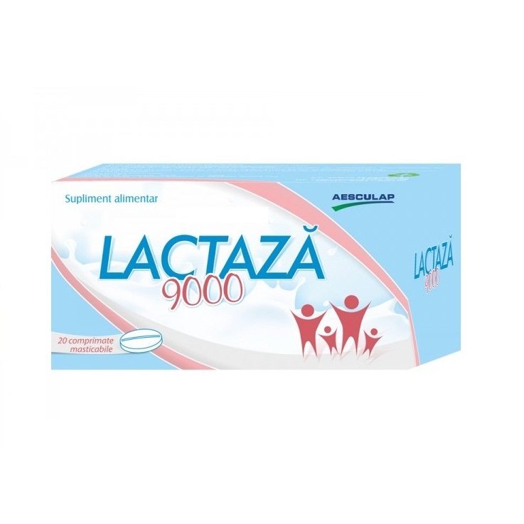 Lactaza 9000 x 20cpr