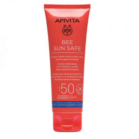 APIVITA Bee Sun Safe lapte pentru ten si corp cu protectie solara SPF50+ x 200ml