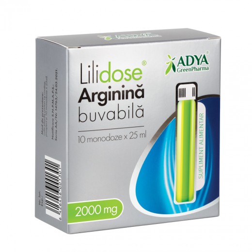Lilidose Arginina buvabila 2g x 10 monodoze