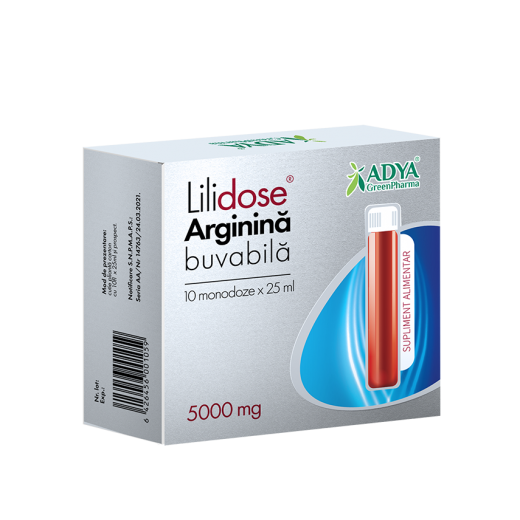 Lilidose Arginina buvabila 5g x 10 monodoze