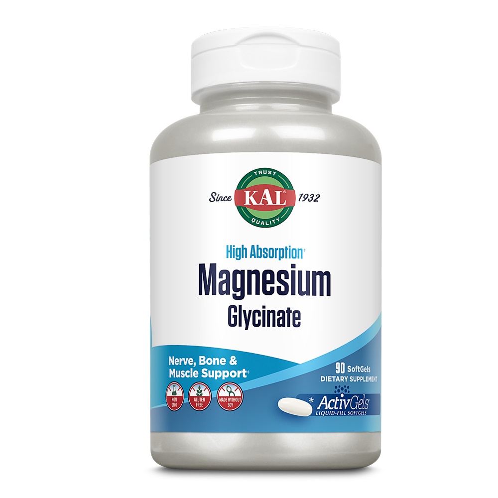 SECOM Magnesium Glycinate ActivGels x 90 cps