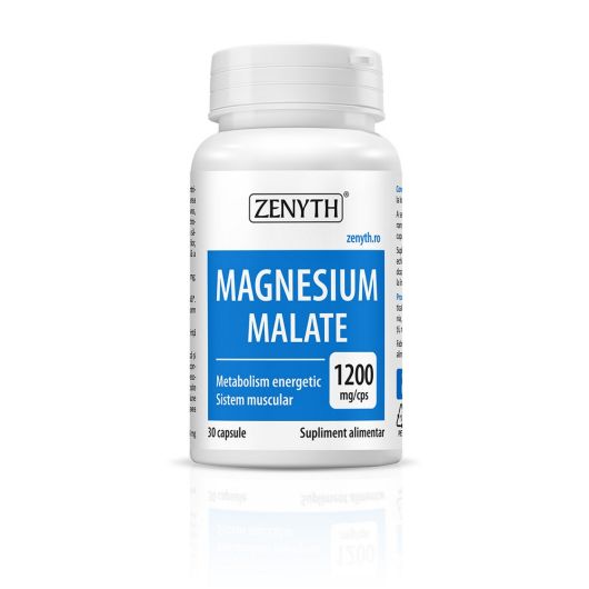 Magnesium Malate 1200mg x 30 capsule (Zenyth)