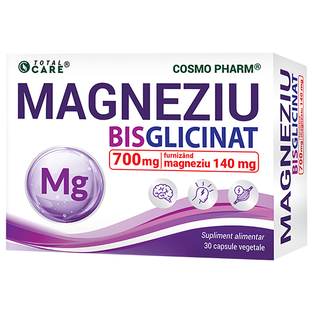 COSMOPHARM Magneziu Bisglycinat x 30 cp