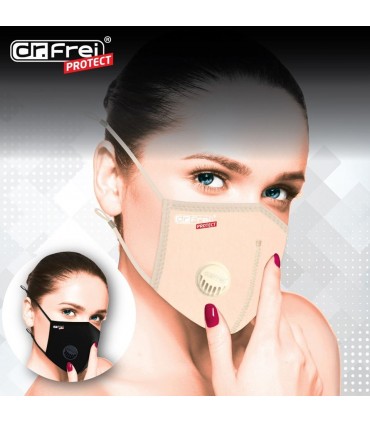 Masca protectie Dr. Frei L-XL Bej
