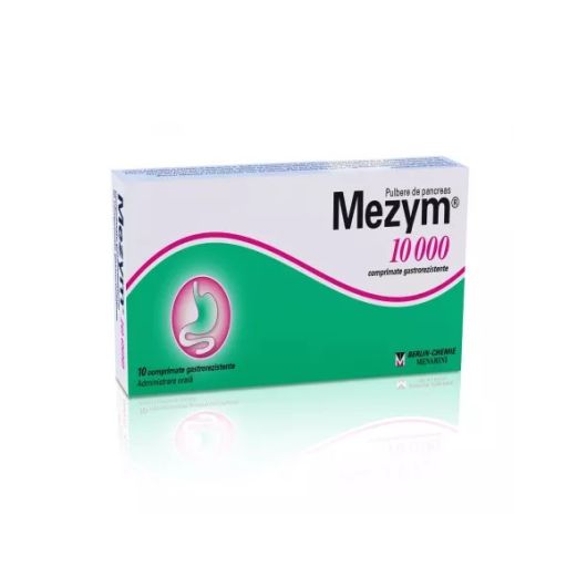 Mezym 10000 x 10 comprimate