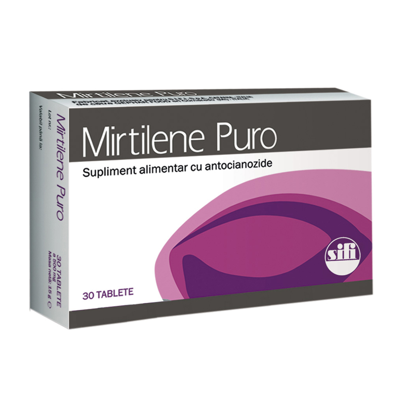 Mirtilene Puro x 30 comprimate