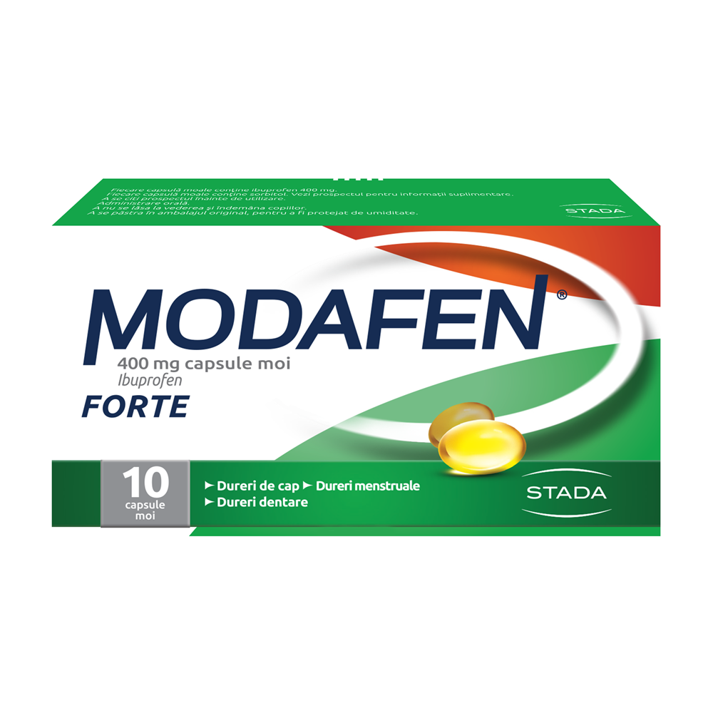 Modafen forte 400 x 10 capsule moi