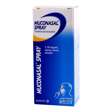 Muconasal spray 1,18mg/ml x 10ml
