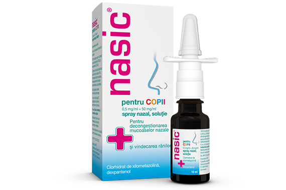 Nasic pentru copii spray nazal x 10ml