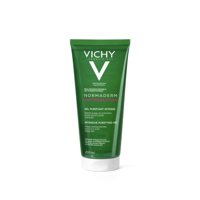 VICHY Normaderm PhytoSolution gel curatare pentru ten x 200ml