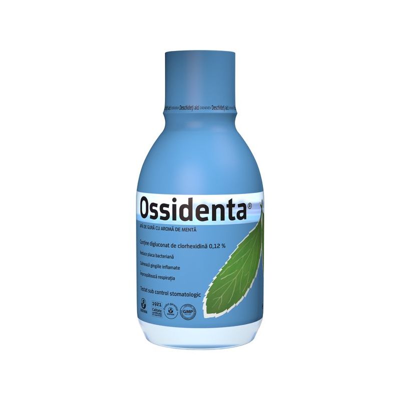 Ossidenta menta apa de gura x 250ml