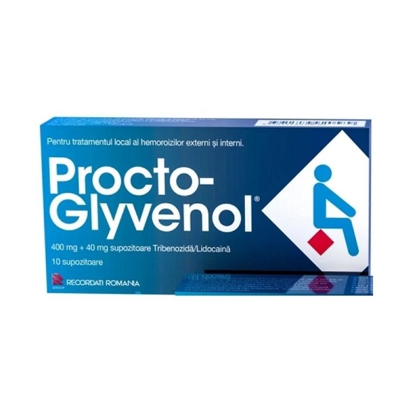 Procto Glyvenol 400 x 10 sup