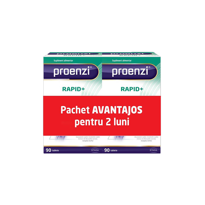 Proenzi Rapid x 90 tablete + 90 tablete - 35% reducere