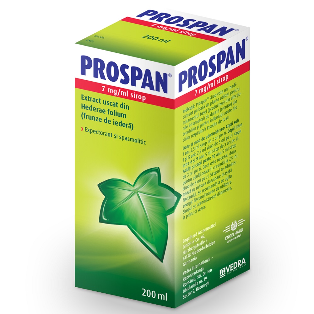 Prospan 7mg/ml sirop x 200ml