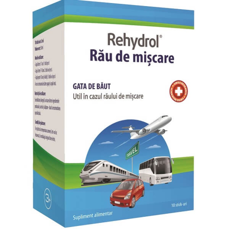 Rehydrol rau de miscare x 10 plicuri