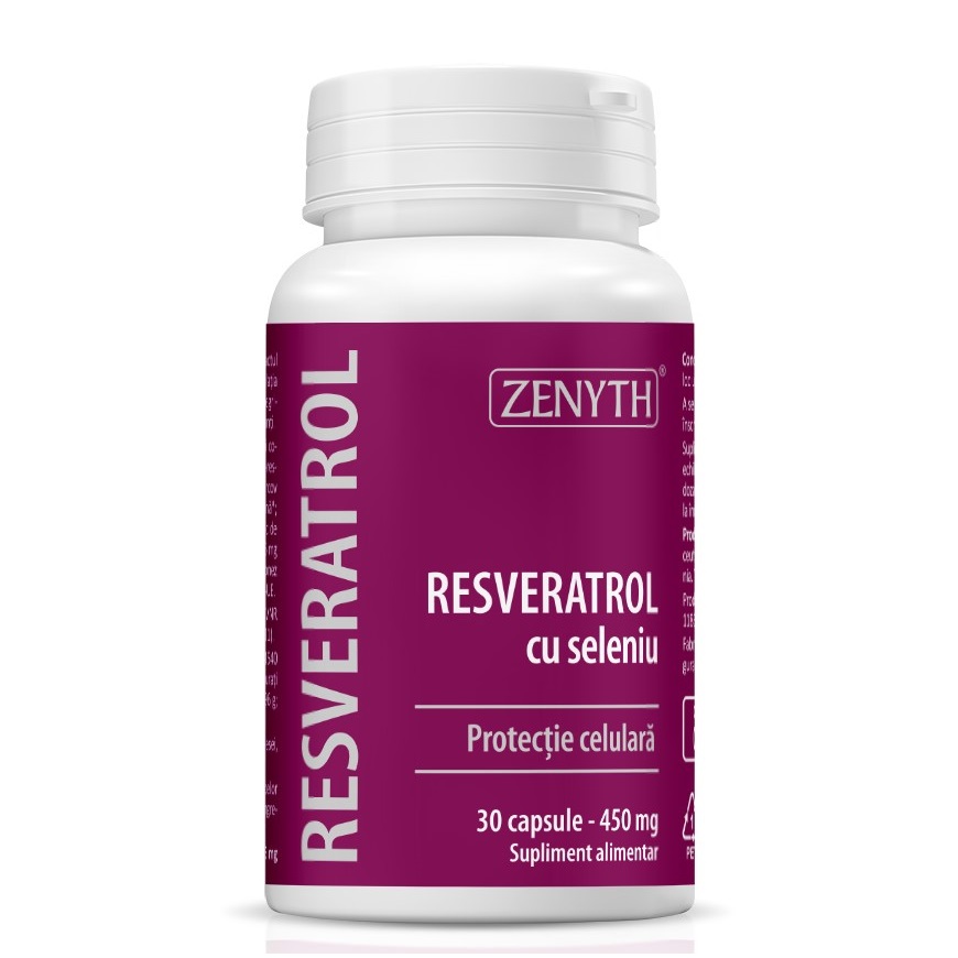 Resveratrol cu seleniu x 30cps (Zenyth)