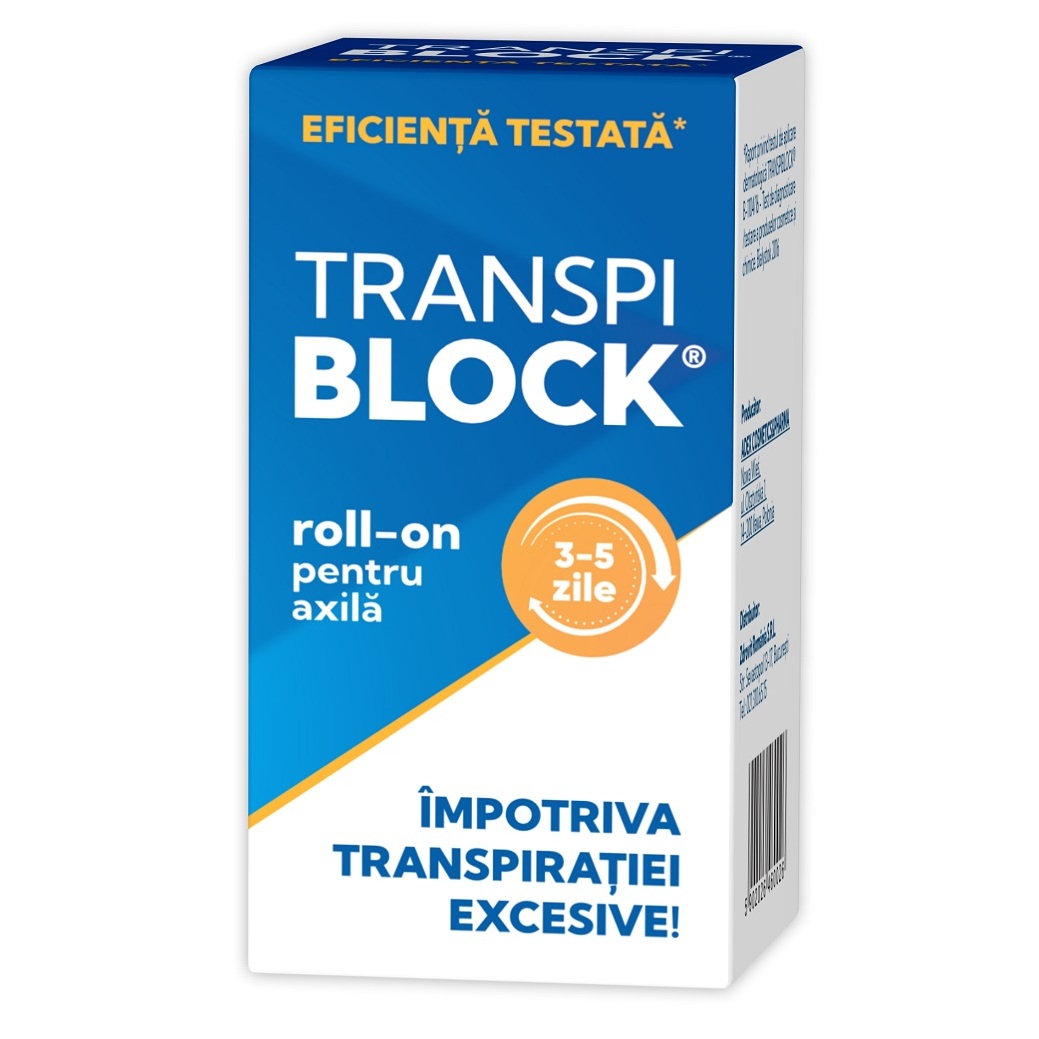 Zdrovit Transpiblock roll-on x 50ml