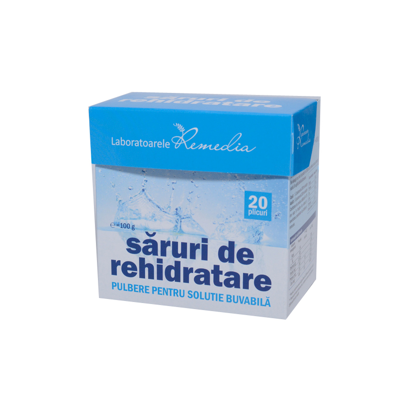 Saruri de rehidratare x 20 plicuri (Remedia)