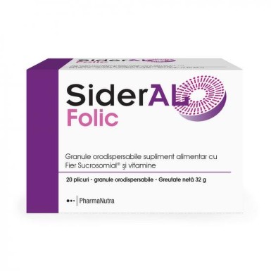 Sideral Folic x 20 plicuri