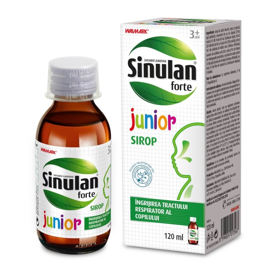Sinulan Forte junior sirop x 120ml