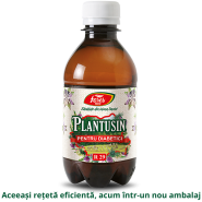 Sirop Plantusin Diabetici x 250ml (Fares)