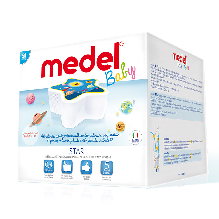 Nebulizator cu compresor uz pediatric Medel Star