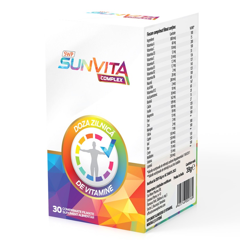 Sunvita Complex x 30 capsule