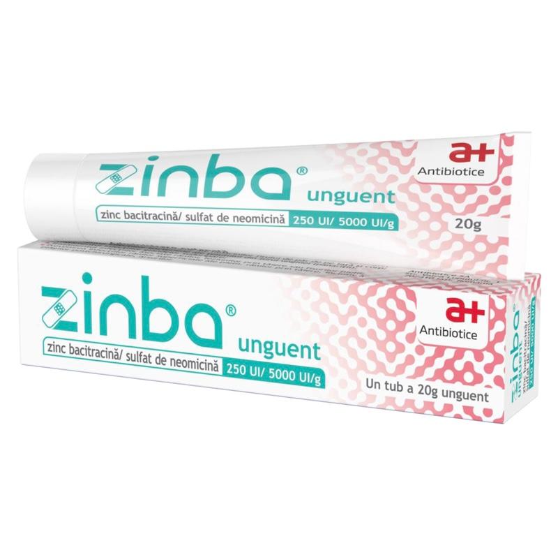 Zinba unguent 250UI/5000UI/g x 20g