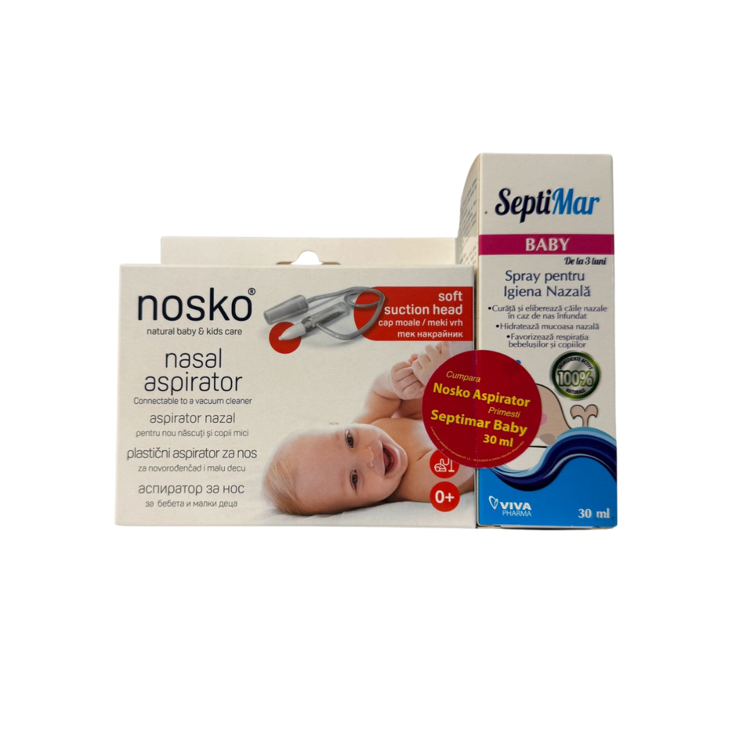 Nosko Soft head aspirator nazal + Septimar
