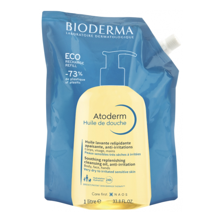 BIODERMA Atoderm Rezerva ECO ulei de dus x 1L